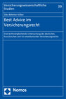 Buchcover Best Advice im Versicherungsrecht