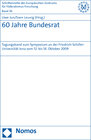 Buchcover 60 Jahre Bundesrat
