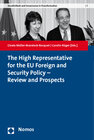 Buchcover The High Representative for the EU Foreign and Security Policy - Review and Prospects