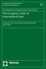 Buchcover The European Union in International Fora
