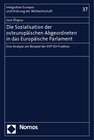 Buchcover Die Sozialisation der osteuropäischen Abgeordneten in das Europäische Parlament