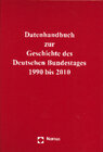 Buchcover Datenhandbuch zur Geschichte des Deutschen Bundestages 1990 bis 2010