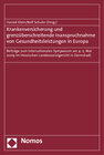 Buchcover Krankenversicherung und grenzüberschreitende Inanspruchnahme von Gesundheitsleistungen in Europa