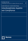 Buchcover Interdisziplinäre Aspekte von Compliance