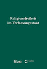 Buchcover Religionsfreiheit im Verfassungsstaat