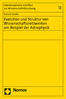 Buchcover Evolution und Struktur von Wissenschaftsnetzwerken am Beispiel der Astrophysik