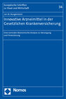 Buchcover Innovative Arzneimittel in der Gesetzlichen Krankenversicherung