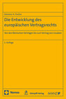 Buchcover Die Entwicklung des europäischen Vertragsrechts