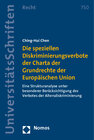 Buchcover Die speziellen Diskriminierungsverbote der Charta der Grundrechte der Europäischen Union