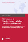 Buchcover Governance in Stadtregionen zwischen Stabilität und Wandel