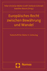 Buchcover Europäisches Recht zwischen Bewährung und Wandel