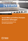 Buchcover Social Web auf Online-Portalen deutscher Zeitungen