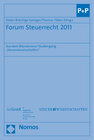 Buchcover Forum Steuerrecht 2011