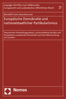 Buchcover Europäische Demokratie und nationalstaatlicher Partikularismus