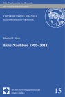 Buchcover Eine Nachlese 1995-2011
