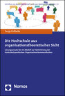 Buchcover Die Hochschule aus organisationstheoretischer Sicht