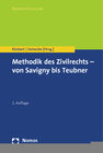 Buchcover Methodik des Zivilrechts - von Savigny bis Teubner