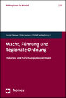 Buchcover Macht, Führung und Regionale Ordnung