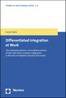 Buchcover Differentiated Integration at Work