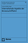 Buchcover Internationale Aspekte der Binnenschifffahrt