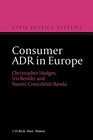 Buchcover Consumer ADR in Europe