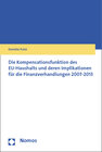 Buchcover Die Kompensationsfunktion des EU-Haushalts und deren Implikationen für die Finanzverhandlungen 2007-2013