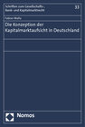 Buchcover Die Konzeption der Kapitalmarktaufsicht in Deutschland