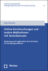 Buchcover Online-Durchsuchungen und andere Maßnahmen mit Technikeinsatz