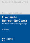 Buchcover Europäische Betriebsräte-Gesetz