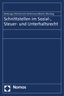 Buchcover Schnittstellen im Sozial-, Steuer- und Unterhaltsrecht