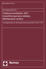 Buchcover Sondergutachten 61: Telekommunikation 2011: Investitionsanreize stärken, Wettbewerb sichern