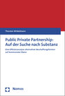 Buchcover Public Private Partnership: Auf der Suche nach Substanz