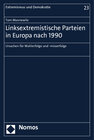Buchcover Linksextremistische Parteien in Europa nach 1990