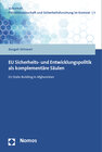 Buchcover EU Sicherheits- und Entwicklungspolitik als komplementäre Säulen
