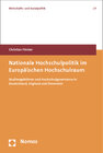 Buchcover Nationale Hochschulpolitik im Europäischen Hochschulraum