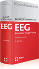 Buchcover EEG. Erneuerbare-Energien-Gesetz