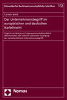 Buchcover Der Unternehmensbegriff im europäischen und deutschen Kartellrecht