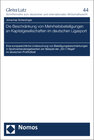 Buchcover Die Beschränkung von Mehrheitsbeteiligungen an Kapitalgesellschaften im deutschen Ligasport