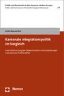 Buchcover Kantonale Integrationspolitik im Vergleich