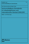 Buchcover Sachunmittelbare Demokratie im interdisziplinären und internationalen Kontext 2010/2011