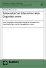Buchcover Sukzession bei Internationalen Organisationen