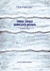 Buchcover Immer länger dehnt sich gestern