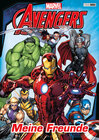 Buchcover Marvel Avengers Freundebuch