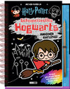 Buchcover Aus den Filmen zu Harry Potter: Geheimnisvolles Hogwarts: Magischer Kratzspaß (mit Kratzstift)