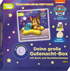 Buchcover PAW Patrol: Deine große Gutenacht-Box mit Buch und Nachttischlampe