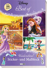 Buchcover Disney Best of: Wunderschöner Sticker- und Malblock