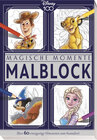 Buchcover Disney 100: Magische Filme Malblock: über 60 einzigartige Filmszenen zum Ausmalen!