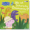 Buchcover Peppa Pig: Wo ist Schorschs Dinosaurier? - Mein dinostarkes Klappenbuch