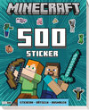 Buchcover Minecraft: 500 Sticker- Stickern - Rätseln - Ausmalen