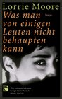 Buchcover Was man von einigen Leuten nicht behaupten kann